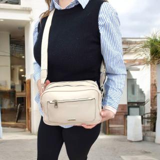 Dámska crossbody kabelka BX-255 béžová