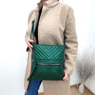Dámska crossbody kabelka S684-H3011-1 zelená
