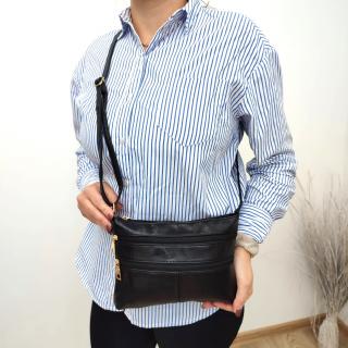 Dámska crossbody kabelka S684-S681 čierna