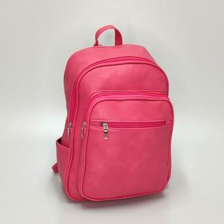 Dámsky ruksak 78996 tmavo ružový