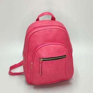 Dámsky ruksak 8166 tmavo ružový