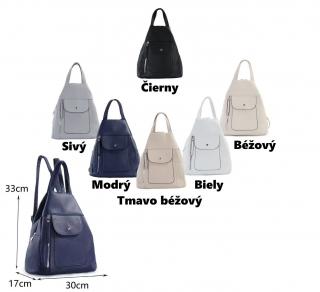 Dámsky ruksak 9865-H-601 Farba: biela