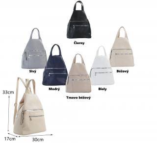 Dámsky ruksak 9865-H-612 Farba: biela