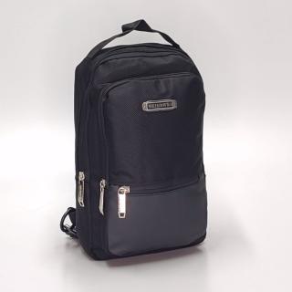 Pánska crossbody taška / ruksak B7398 čierna