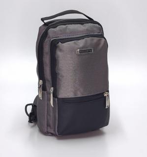 Pánska crossbody taška / ruksak B7398 sivá
