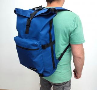 Unisex mestský  MAXI ruksak B7824 modrý