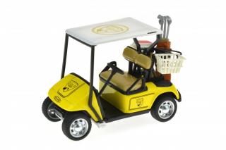 Golfové vozítko na zotrvačník (10 x 7 cm) Žlutá