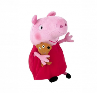 Plyšová hračka Peppa the pig - Prasiatko Peppa s kamarátom