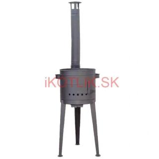 Vysoká kotlina 42 cm (2,0 mm) HODO + žiaruvzdorná farba PLUS 600 (Vysoká kotlina 42 cm (2,0 mm) HODO + žiaruvzdorná farba do 600°C PLUS 600)