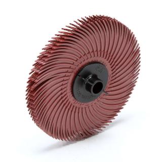 30128 RB-ZB Radiálna štetka so štetinami typ A červená 75 mm P220, Scotch-Brite