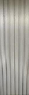 3D stenový panel ALTIN – MDF s PVC povrchom, 280x12x1,6 cm Farba: Biely drevodekor