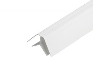 Doplnky k lamelovému panelu -  biela farba  M101 Farba: Biela, Príslušenstvo: Vnútorný kút  ( corner int )