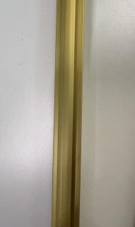 Hliníkový spojovací profil pre PVC panely (280 cm, štyri farby) Farba: zlatá