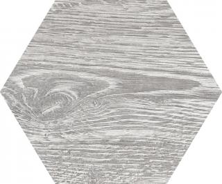 Keramická dlažba 20X24 (cm) - Orinoco GRIS Hexagon -dizajn dreva -  steny + podlaha - exteriér + interiér