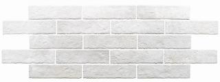 Keramický obklad v štýle tehly -JERICA-Bianco - 7,50x28 cm - sqm: 1 sqm > 66 sqm