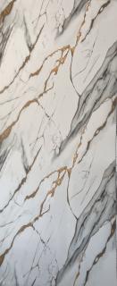 Mramorový nástenný panel z PVC-Carrara Gold -280 x 122 x 0,3 cm