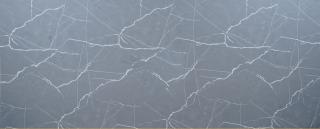 Mramorový nástenný panel z PVC-Tmavosivý s bielymi bleskovými žilami1450D-1 - 280x120cm
