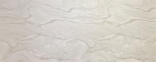 Mramorový nástenný panel z PVC- V elegantnej svetlo krémovej farbe s vlnitou textúrou, 0702-120x280 cm