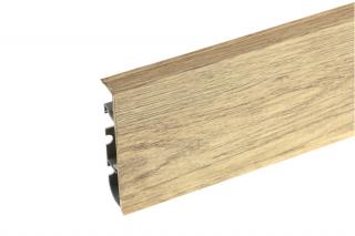 Podlahová lišta plastová -Prestige Cezar - Light Pine Oak Matt - M321 Balenie: 1 kus