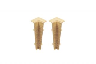 Podlahová lišta plastová -Prestige Cezar - Light Pine Oak Matt - M321 Príslušenstvo: Vnútorný kút  ( corner int )