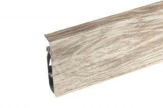Podlahová lišta plastová -Prestige Cezar - Liguria Oak Matt - M296 Balenie: 1 kus