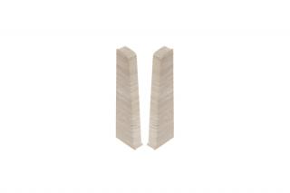 Podlahová lišta plastová -Prestige Cezar- Nordic Pine Matt - M328 Príslušenstvo: Pravé ukončenie (Right end )