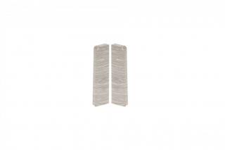 PRÍSLUŠENSTVO SOKLOVÝCH DOSKOV MASTERLINE PVC Farba: Dąb Mgielny Dublin, Príslušenstvo: Pravé ukončenie (Right end )