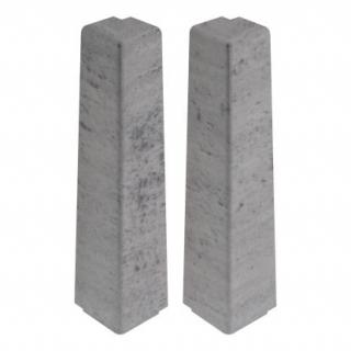 PRÍSLUŠENSTVO SOKLOVÝCH DOSKOV MASTERLINE PVC Farba: Grayson, Príslušenstvo: Vonkajší roh ( corber ext )