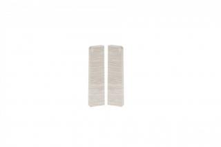 PRÍSLUŠENSTVO SOKLOVÝCH DOSKOV MASTERLINE PVC Farba: Hvide Sande, Príslušenstvo: Pravé ukončenie (Right end )
