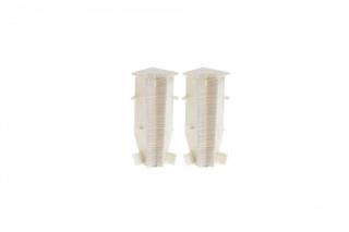 PRÍSLUŠENSTVO SOKLOVÝCH DOSKOV MASTERLINE PVC Farba: Hvide Sande, Príslušenstvo: Vnútorný kút  ( corner int )