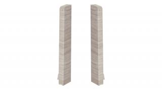PRÍSLUŠENSTVO SOKLOVÝCH DOSKOV MASTERLINE PVC Farba: Marengo, Príslušenstvo: Ľavé ukončenie (Left end)