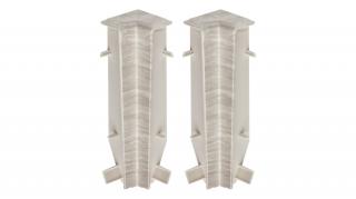 PRÍSLUŠENSTVO SOKLOVÝCH DOSKOV MASTERLINE PVC Farba: Marengo, Príslušenstvo: Vnútorný kút  ( corner int )