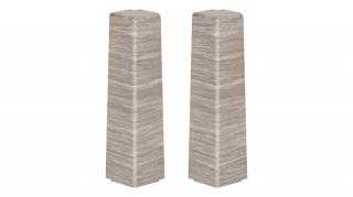 PRÍSLUŠENSTVO SOKLOVÝCH DOSKOV MASTERLINE PVC Farba: Marengo, Príslušenstvo: Vonkajší roh ( corber ext )