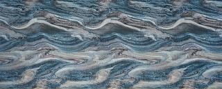 PVC mramorový nástenný panel -Ocean Wave Blue3023- 120x280cm
