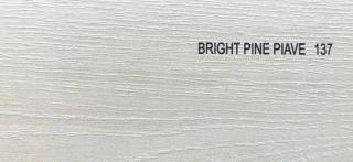 PVC soklová lišta 3D-DEC 50 mm x 10 mm x 2,4 m (UNYDECO) Rozmery: 50 x 10 x 2400mm, názov alebo kód: Bright Pine Piave 137