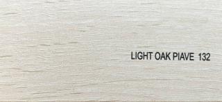 PVC soklová lišta 3D-DEC 50 mm x 10 mm x 2,4 m (UNYDECO) Rozmery: 50 x 10 x 2400mm, názov alebo kód: Light Oak Piave 132
