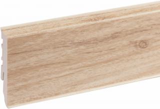 Soklová lišta pcv- Masterline Cezar+zodpovedajúce príslušenstvo Rozmery: 15x60x2200 mm, názov alebo kód: Crotone Mat