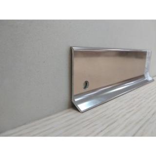 UNYDECO Hliníková lišta -BMA4011RBL- MEDENÁ-POLISHED-BRUSHED-V=40mm Príslušenstvo: Spojka k podlahovým lištám ( joint)