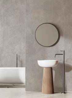 VEĽKOFORMÁTOVÉ DLAŽBA -FEROE DARK GREY-CONCRETE Kolekcia -Matná povrch: Grey, Rozmer v cm: 120X280 cm