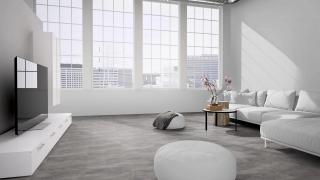 Vinylová podlaha -Cement dark grey - Imitácia betónu Hrúbka v mm: 5.5 mm