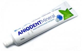 ANIODENT aniónová zubná pasta s minerálnymi soľami 165g