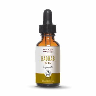 Baobabový olej 100 % BIO Wooden Spoon 30 ml VEGAN