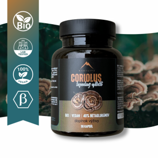 Coriolus Hrotlife 90 kapsúl VEGAN