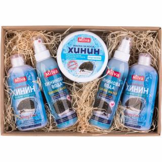 Darčeková sada kozmetiky chinín suché a zničené