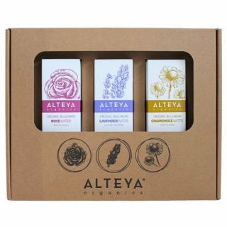 Darčeková sada kvetinové vody Alteya Organics ORGANIC