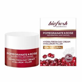 Denný pleťový krém Hyaluron-filler Pomegranate & Rose 50ml krém