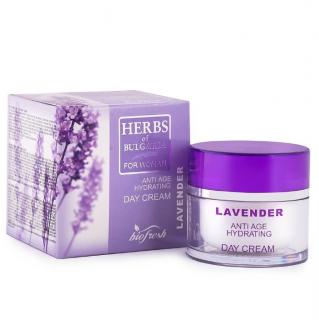 Denný pleťový krém proti starnutiu z levandule Lavender 50ml