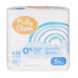 Detské plienky Super Dry Flex XL 13-18 kg BabyCharm 26ks deti