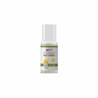 Detský organický olej po opaľovaní pre citlivú pleť Baby & Family Wooden Spoon 10ml vzorka dermatologicky testované