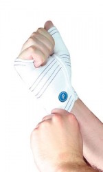 Elastická bandáž dlane na ľavú ruku Balenie: M: 16 cm - 19 cm